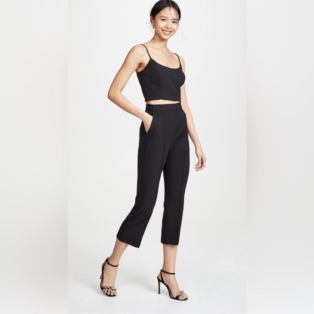 BLACK HALO tank and pants set